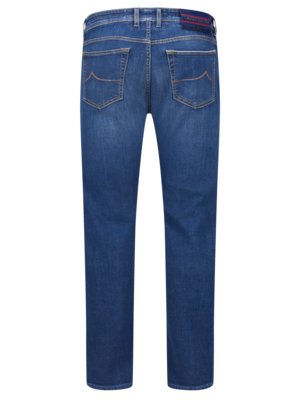 Jeans-Bard-in-dezenter-Used-Optik,-Slim-Fit