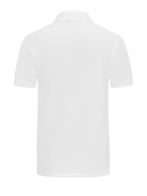 Poloshirt-in-Piqué-Qualität-mit-Logo-Aufnäher