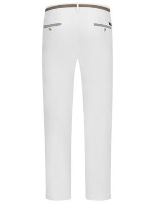 Chino mit Stretchanteil mit Kontraststreifen, Slim Fit