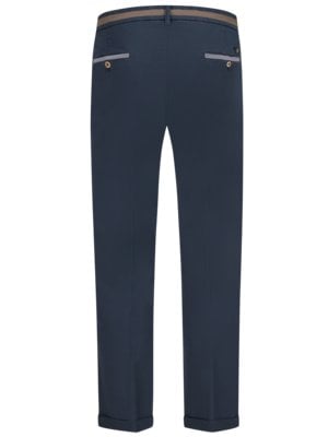 Chino mit Stretchanteil mit Kontraststreifen, Slim Fit