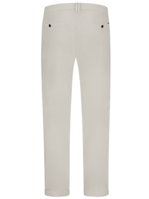 Leichte Stretch-Chino mit Bundfalte