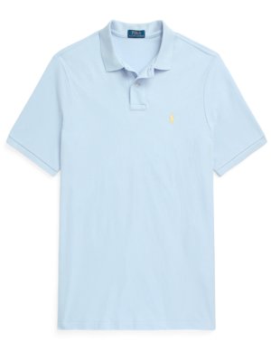 Piqué-Poloshirt,-Custom-Slim-Fit