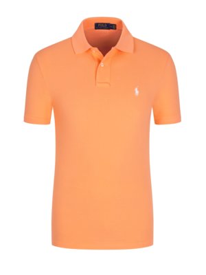 Piqué-Poloshirt, Custom Slim Fit