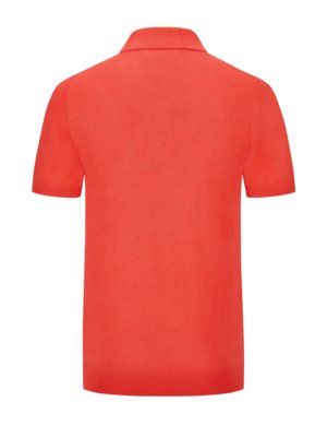 Poloshirt-in-Feinstrick-Qualität-mit-Seide