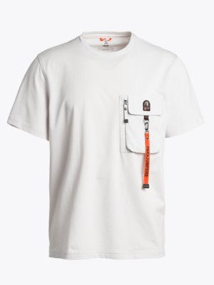 Softes T-Shirt mit Brusttasche und Rescue Puller