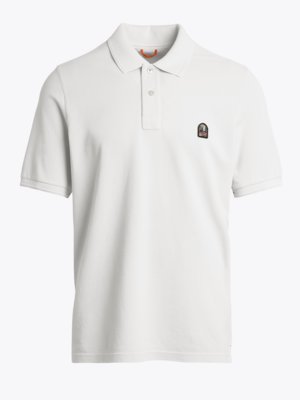 Piqué-Poloshirt-mit-Logo-Aufnäher