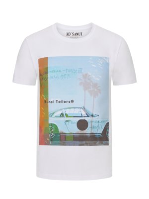 T-Shirt mit Porsche-Motiv. Regular Fit