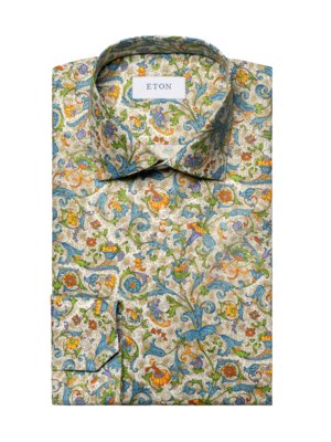 Hemd aus Baumwolle mit Paisley-Print, Contemporary Fit