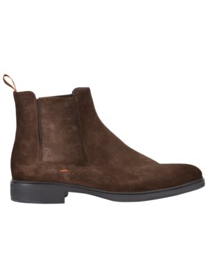 Chelsea Boots aus Veloursleder mit Rutschschutz