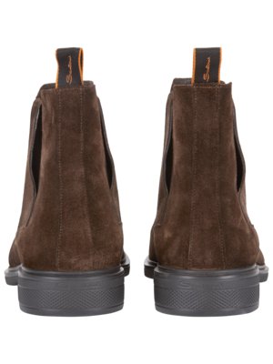 Chelsea Boots aus Veloursleder mit Rutschschutz