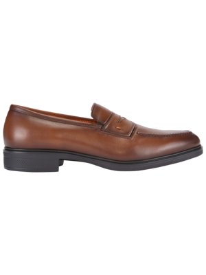 Leichte Penny Loafer aus Nappaleder