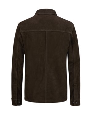 Jacke-Continental-aus-Veloursleder