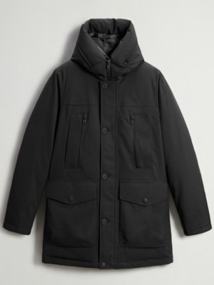 Daunenparka mit Twill ähnlicher Haptik