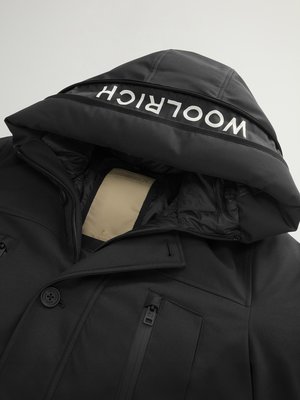 Daunenparka mit Twill ähnlicher Haptik