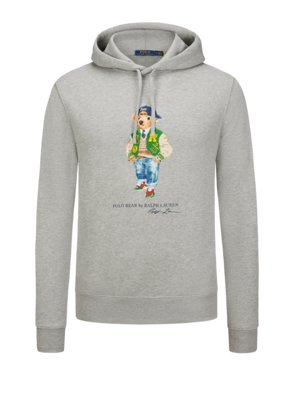 Hoodie mit farbigem Polo Bear-Print