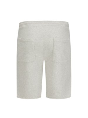 Softe Sweatshorts in melierter Optik