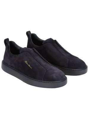 Slip-on-Sneakers-aus-Veloursleder