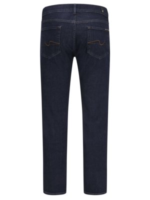 Tapered Jeans in Raw-Optik, Modern Slim