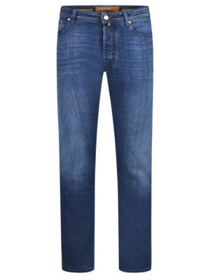 Limitierte Jeans Bard in dezenter Used-Optik, Slim Fit