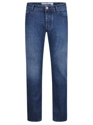 Jeans Bard mit dezenter Waschung, Slim Fit