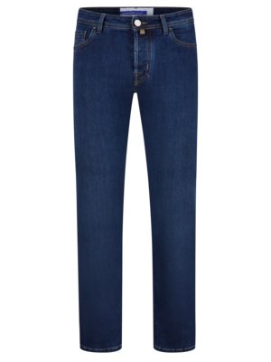 Jeans Bard mit Lyocell-Anteil und Kontrastnähten, Slim Fit