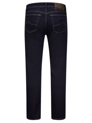 Jeans Bard mit Lyocell-Anteil und Kontrastnähten, Slim Fit