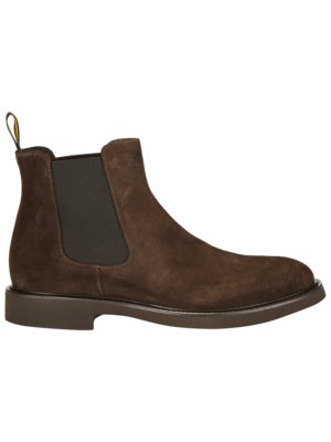 Chelsea Boots aus weichem Veloursleder