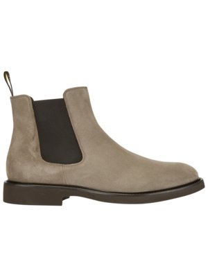 Chelsea Boots aus weichem Veloursleder