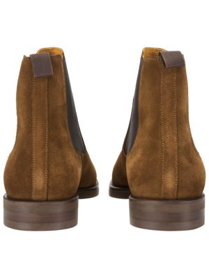 Chelsea Boots aus Veloursleder mit Flex-Sohle