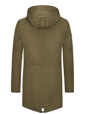 Daunenparka aus Baumwoll-Tech-Gewebe