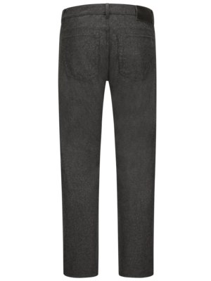 Leichte 5-Pocket-Hose Triest in Loden-Qualität, Slim Straight