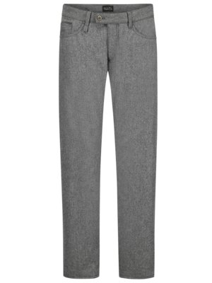 Leichte 5-Pocket-Hose Triest in Loden-Qualität, Slim Straight