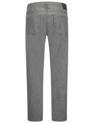 Leichte 5-Pocket-Hose Triest in Loden-Qualität, Slim Straight