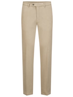 Softe Stoffhose in Twill-Qualität, Slim Fit