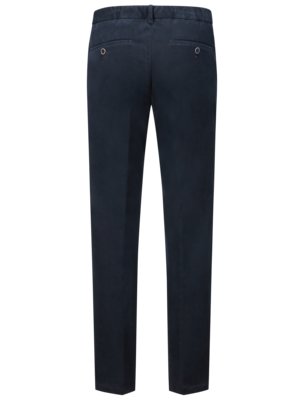 Softe Stoffhose in Twill-Qualität, Slim Fit