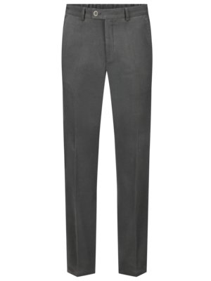 Softe Stoffhose in Twill-Qualität, Slim Fit