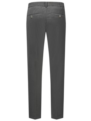 Softe Stoffhose in Twill-Qualität, Slim Fit