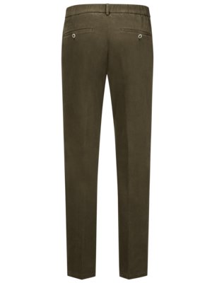 Softe Stoffhose in Twill-Qualität, Slim Fit