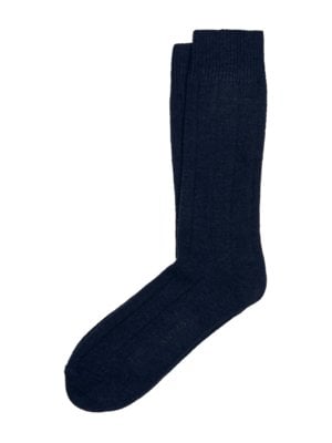 Wadenhohe Socken aus Wolle mit Kaschmir