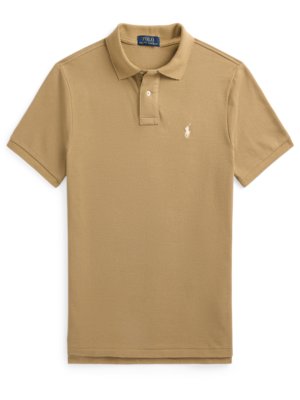 Poloshirt in Piqué-Qualität, Custom Slim Fit