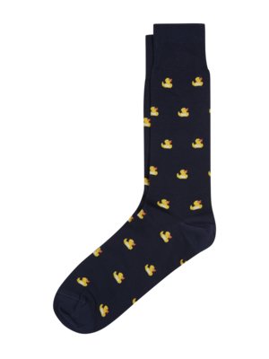 Socken mit Enten-Motiven