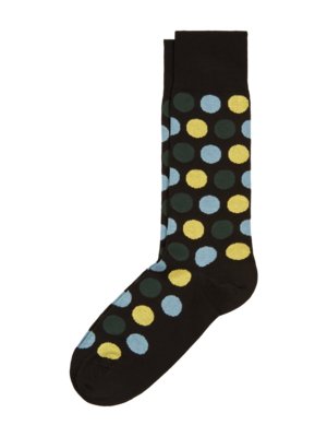 Socken mit bunten Polka Dots