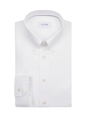 Businesshemd mit Button-Down-Kragen, Contemporary Fit