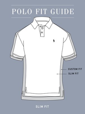 Piqué-Poloshirt mit kleiner Poloreiter-Stickerei, Custom Slim Fit