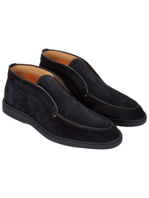 Slip On Desert Boots aus Veloursleder