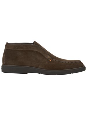 Slip On Desert Boots aus Veloursleder