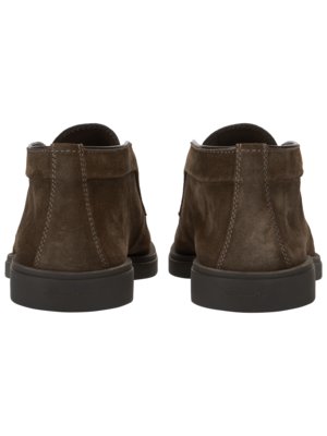 Slip On Desert Boots aus Veloursleder