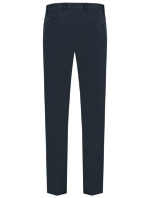 Chino Primo mit Stretchanteil und Bundfalte, Regular Fit