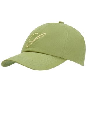 Cap mit kontrastierender Logo-Stickerei