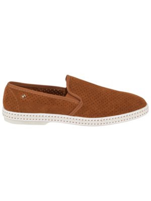 Loafer aus Veloursleder, Sultan